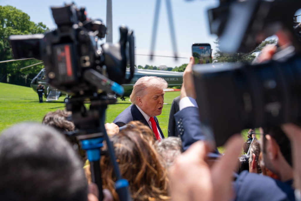 WATCH: Trump says he raised tariffs on autos from EU to 25%