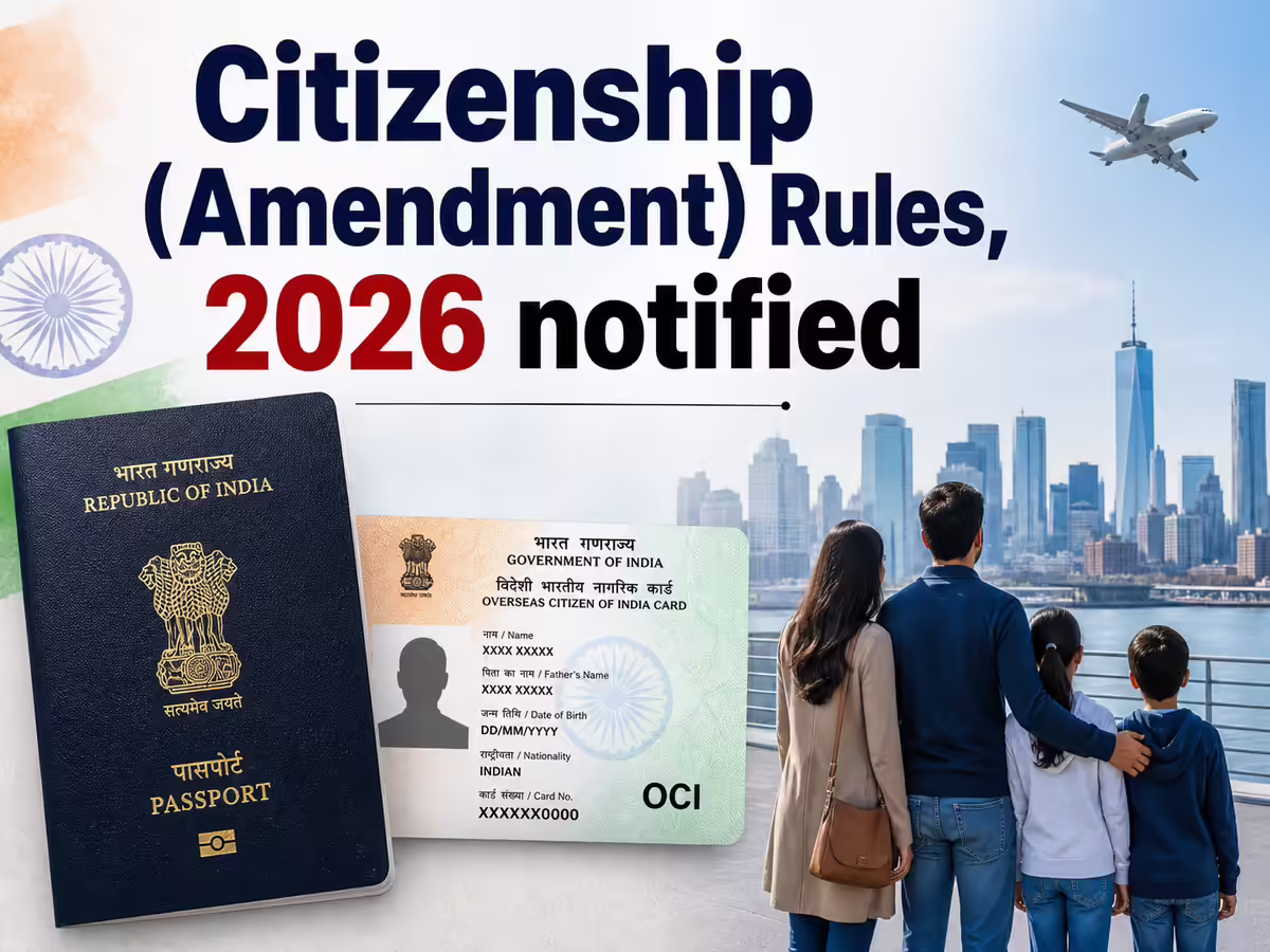 Revised rules for OCI cardholders and minor children holding two passports: Citizenship (Amendment) Rules, 2026 notified