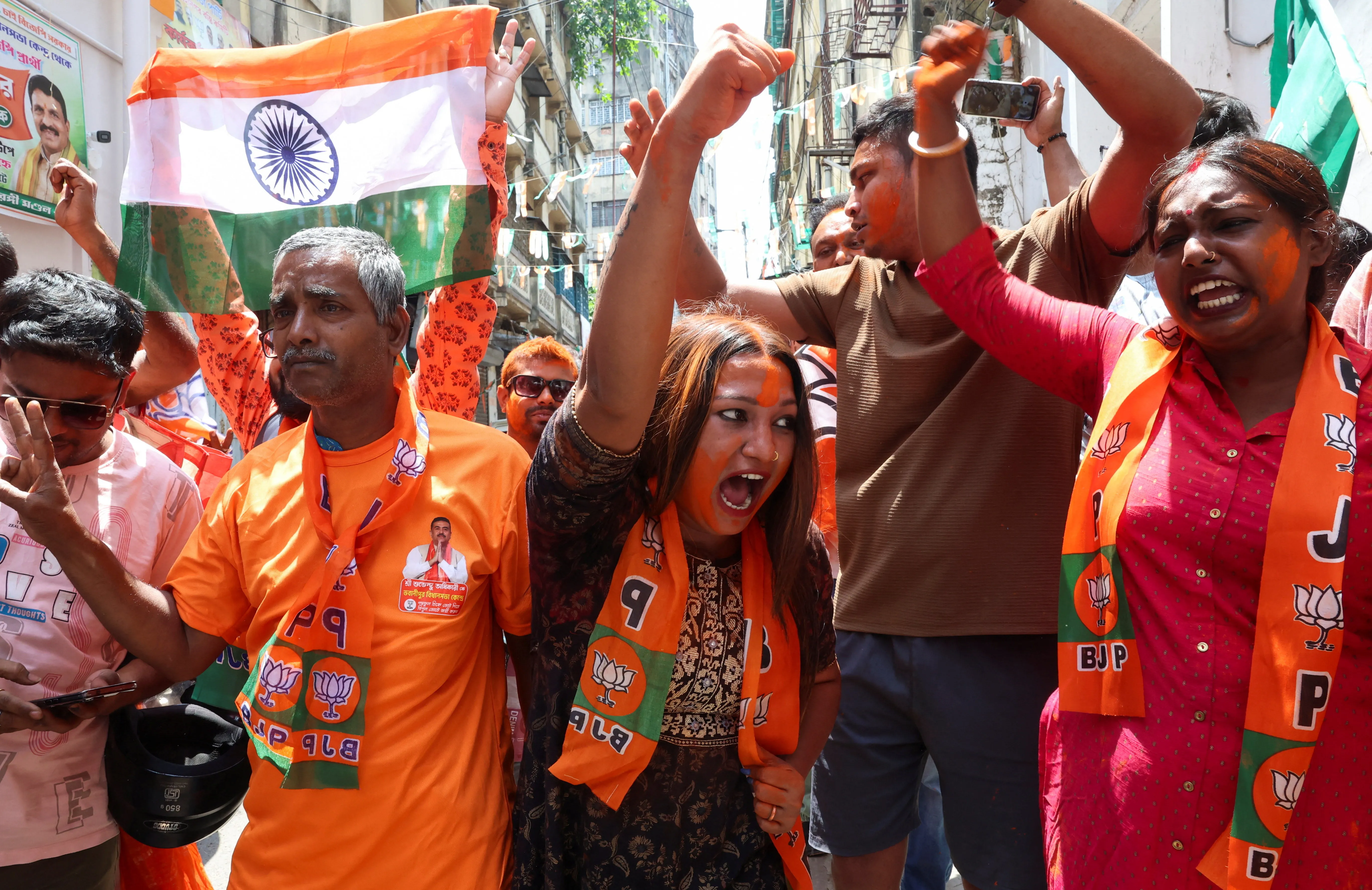 BJP Wins West Bengal for First Time, Defeating TMC