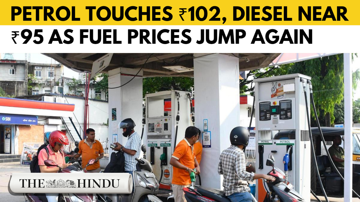 Petrol Crosses ₹102 in Delhi After Fourth Hike