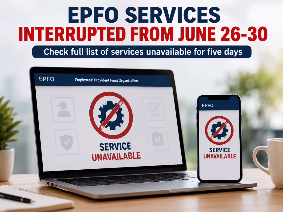 EPFO Portals Down June 26-30 for System Migration